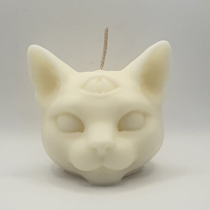 Third Eye Cat Candle