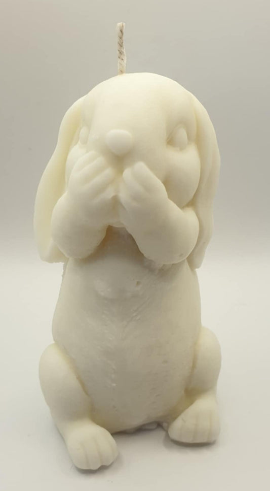 Giggling Bunny Candle